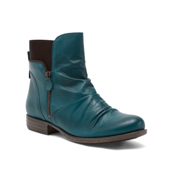 MIZ MOOZ marine Made In Portugal Leather Laney Booties - Picture 1 of 2